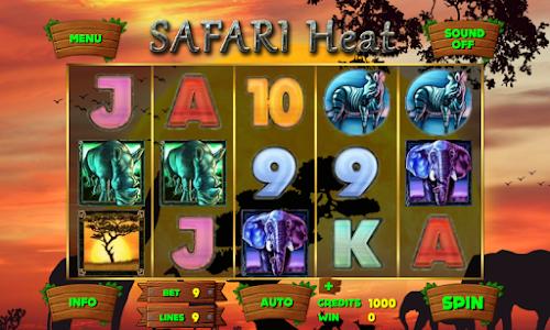 Android application Safari Heat Slot screenshort
