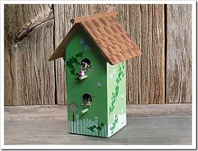 Decorative Wooden Bird House1