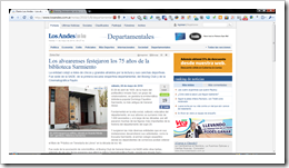 Diario Los Andes, Sábado 8 de Mayo de 2010