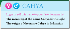 cahya