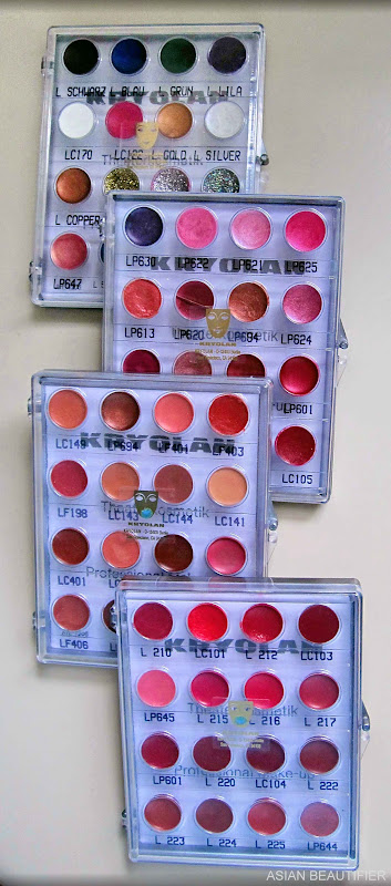 Kryolan Mini Lip Rouge Palettes