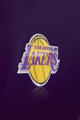lakers wallpapers. LA-Lakers-3D-Logo-Wallpaper.