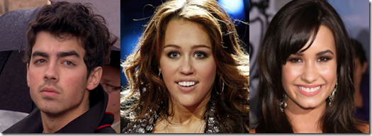 American Idol Results March 24 - Miley Cyrus Joe Jonas and Demi Lovato