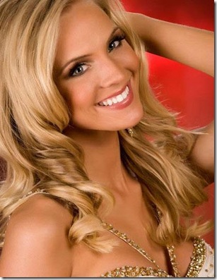 2009 Miss USA winner Kristen Dalton from North Carolina