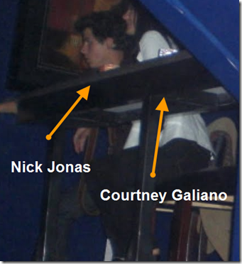 Courtney Galiano Dating Nick Jonas