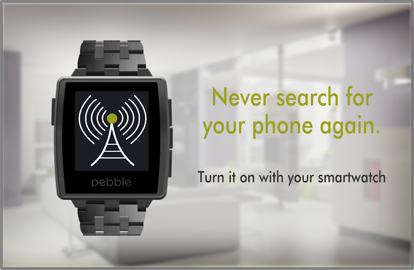 Find phone for Pebble Screen 2