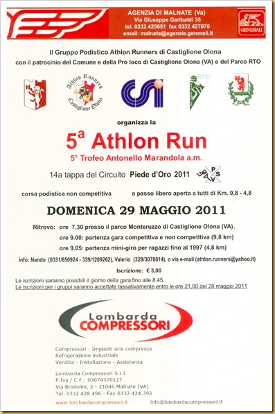 2011.05.29 Athlon Run, Castiglione O.