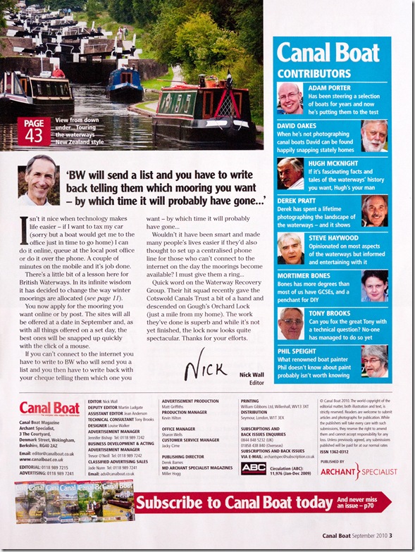 Canalboat Magazine 2