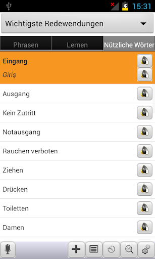 【免費旅遊App】German<->Turkish Phrasebook-APP點子