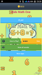Kids Math One poster 1