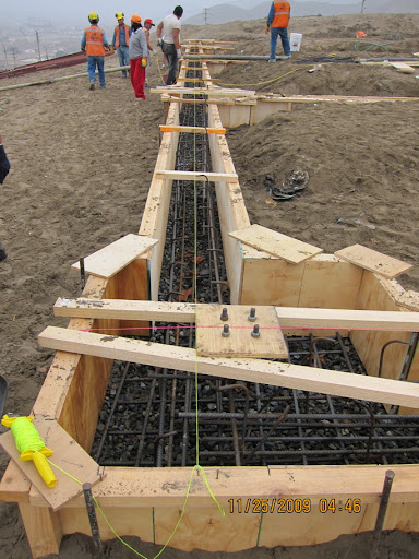  and the 4 tie beam trenches that 