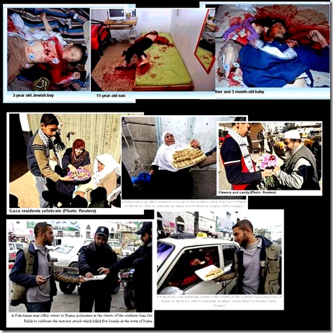 Fogel Kids killed - Gaza Celebrates lg