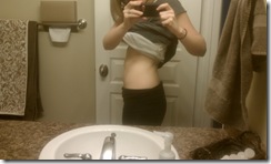 9 weeks belly