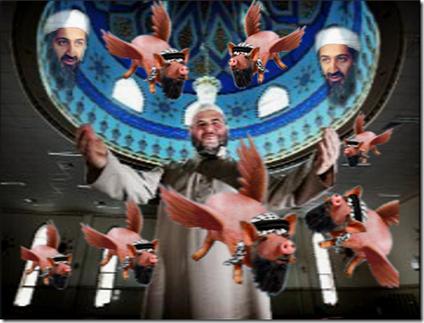 Mosque Flying Pigs