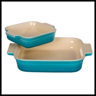 CSN9_ Square Baking Dish with Bonus 5_ Baking Dish in Caribbean