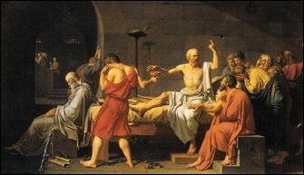 morte de Sócrates de David