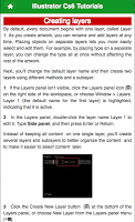 Learn Illustrator CS6 Layer APK ภาพหน้าจอ #5