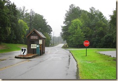 Rainy Entrance Kiosk