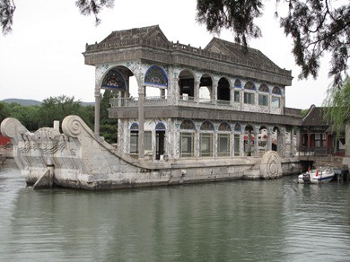 Marble boat, Summer Palace, Beijing, China, 2009 (0327)