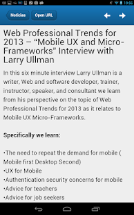 SenchaTouch FeedBurner Screenshots 22