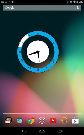 Free Pink Panther Clock Widget