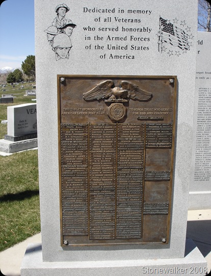AF Cemetery All Wars Veterans Memorial