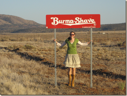 me and burma shave shrunk