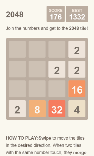 2048 puzzle