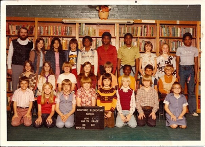 Mr. Lee's 5th & 6th grade class, Sunnyside Elementary, Wichita, Kansas, 1976/77.