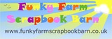 funky farm scrapbook barn logo