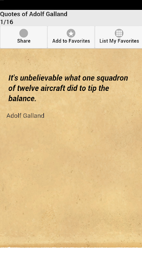 Quotes of Adolf Galland