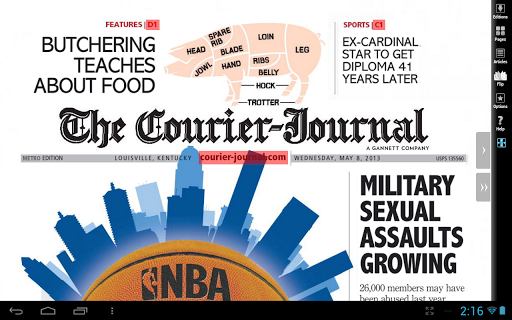 【免費新聞App】The Courier Journal Print-APP點子