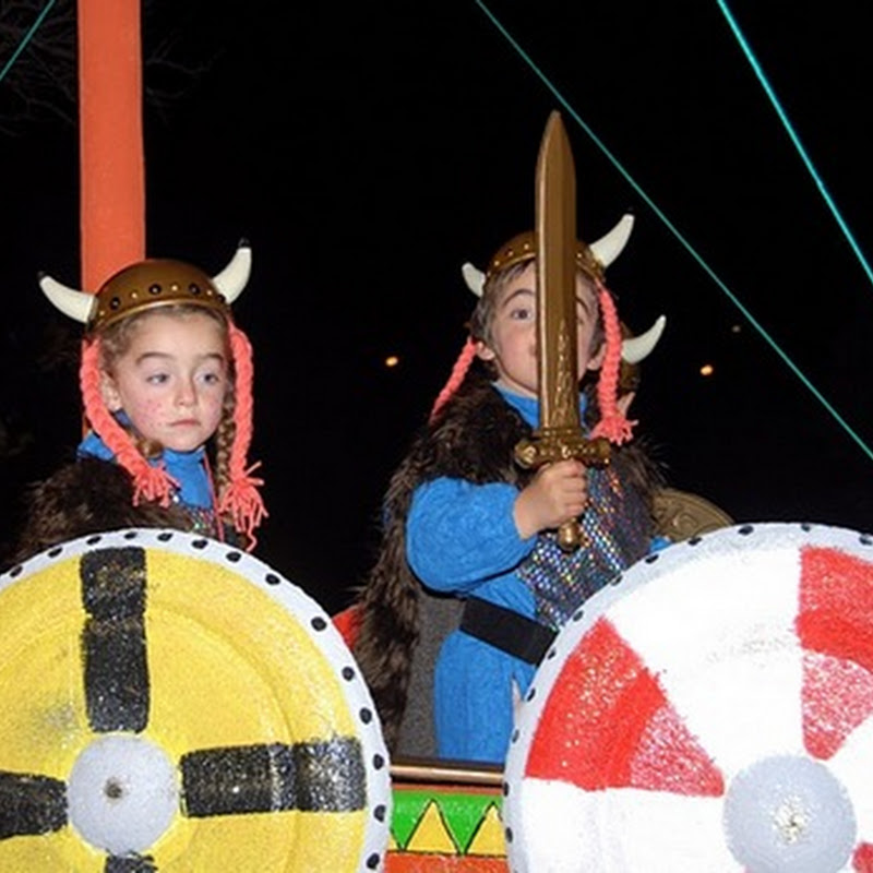 Carnaval escolar disfraz de Vikingo