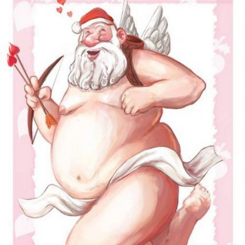 Sexy Cupido papa Noel