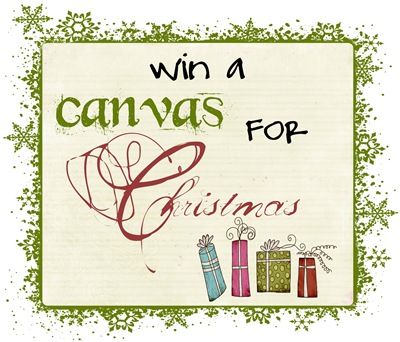 Christmas Canvas Giveaway