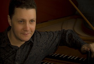 Jory Vinikour, harpsichordist [Photo by Kobie van Rensburg, 2008]