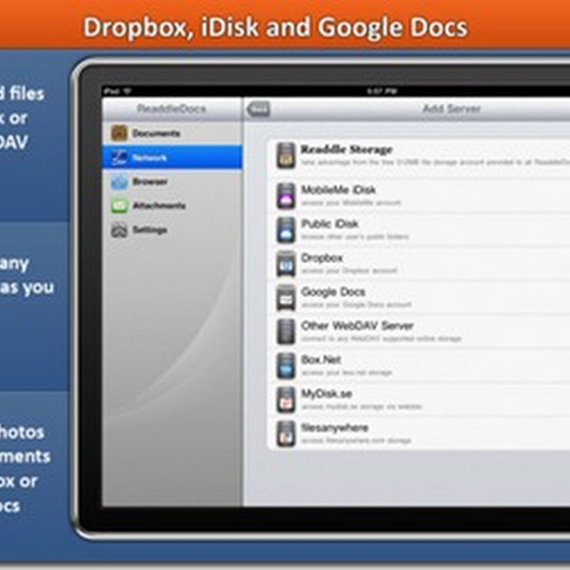 ReaddleDocs HD для iPad