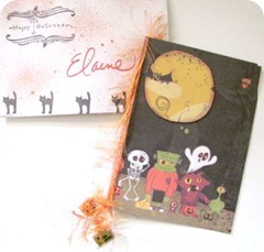 halloween envelope.card from dawn