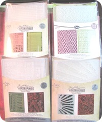 texture fade embossing plates TH