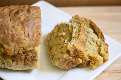 Rosemary cheese beer bread