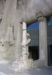 Columna de la Flagelación Arquitectura basílica sagrada familia - Columna de la Flagelación