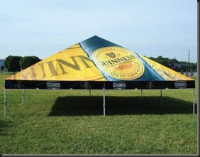 guiness tent