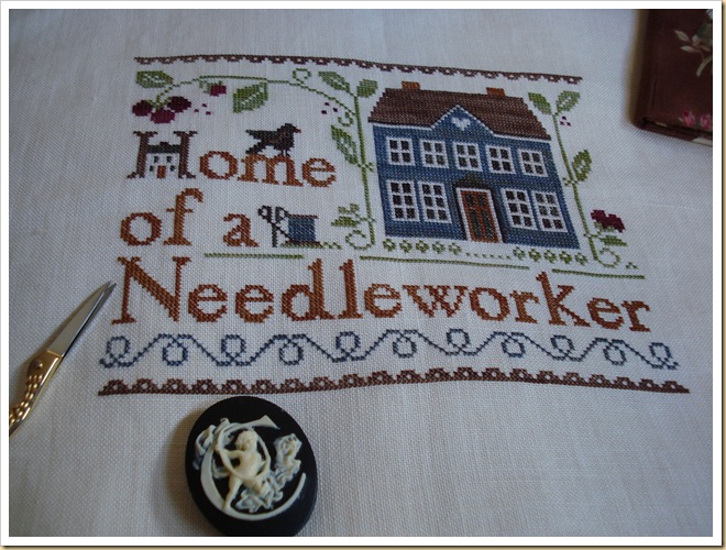 HOME OF A NEEDLEWORKER TOO