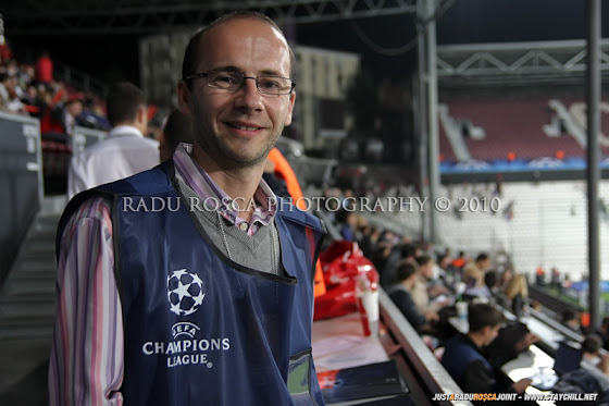 UEFA Champions League 2010/11. CFR Cluj - FC Basel 2-1 // Ionuţ de-abia aştepta începerea partidei