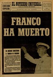 Noticiero universal, 20 novembre 1975