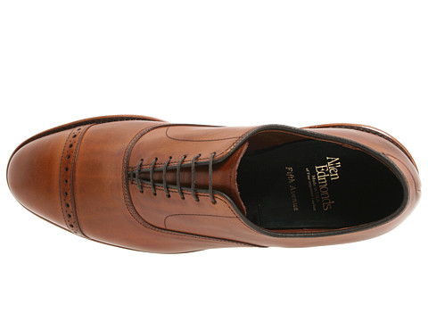Chaussures Derbies Allen Edmonds Fifth Avenue En Cuir Marron - Taille US 8.5 / EU 42 - Occasion Très Bon état