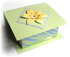 ORIGAMI BOX WITH WRAP LID magic boxes