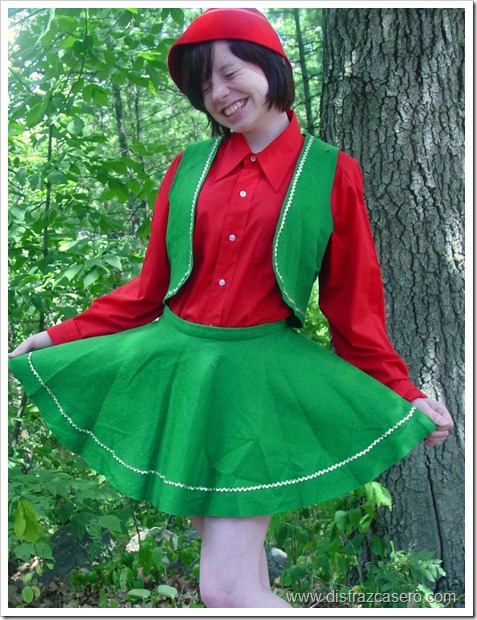 disfraz de elfo para niña disfrazcasero.com 1
