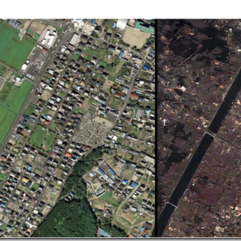 Terremoto de Japón, fotos de antes y después