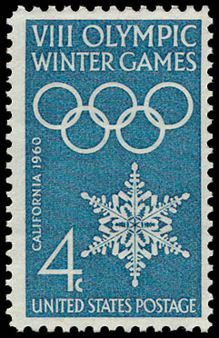 The Californian Olympic stamp